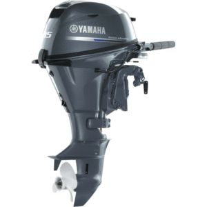 Yamaha 15 HP F15SMHA OUTBOARD | 15″ Shaft | Manual Start | Manual Tilt