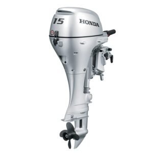 HONDA 15 HP BF15D3SH Outboard | 15″ Shaft | Manual Start | Manual Tilt