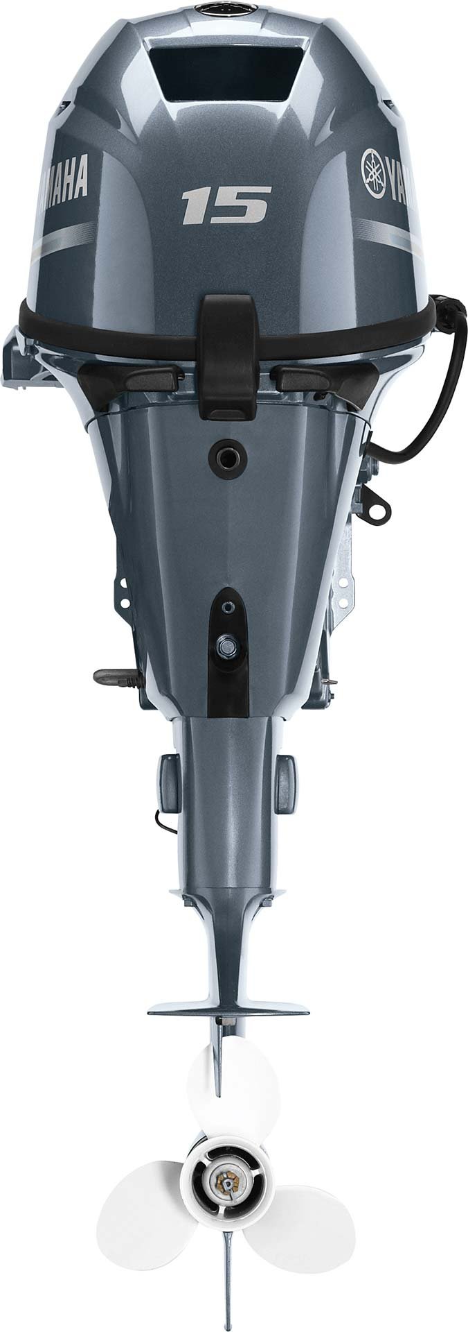 Yamaha 15 HP F15SMHA OUTBOARD | 15″ Shaft | Manual Start | Manual Tilt - Image 3